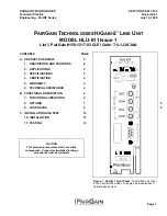 Предварительный просмотр 1 страницы PairGain 150-1217-03 Manual