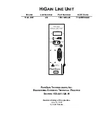 Предварительный просмотр 1 страницы PairGain 150-1260-24 Manual