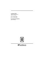 Preview for 20 page of PairGain T1LI4144AA Quick Installation Manual