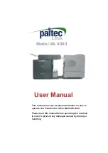 Paitec IM- 4000 User Manual preview