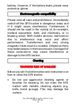 Preview for 16 page of PAJ GPS Finder 01 User Manual