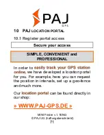 Предварительный просмотр 71 страницы PAJ GPS Mini Finder User Manual