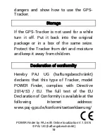 Preview for 19 page of PAJ GPS POWER Finder User Manual