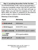 Preview for 16 page of PAJ PROFESSIONAL Finder User Manual