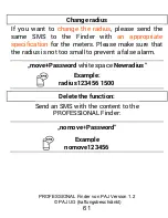 Preview for 61 page of PAJ PROFESSIONAL Finder User Manual