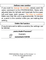 Preview for 66 page of PAJ PROFESSIONAL Finder User Manual