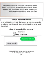 Preview for 78 page of PAJ PROFESSIONAL Finder User Manual