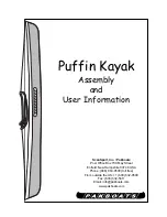 Preview for 1 page of Pakboats Puffin Kayak User Information