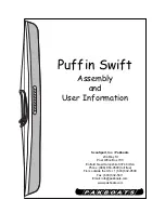 Preview for 1 page of Pakboats Puffin Swift User Information