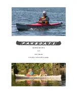 Pakboats XT-15 solo Assembly Instructions And User'S Manual preview