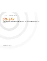 Preview for 1 page of Pakedge SX-24P Quick Start Manual