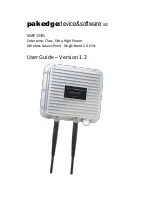 Предварительный просмотр 1 страницы Pakedge WAP-O3G User Manual