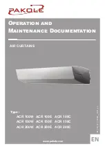 Pakole ACR 100C Operation And Maintenance Documentation предпросмотр