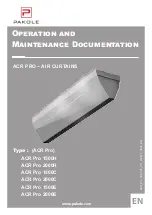 Pakole ACR PRO Operation And Maintenance Documentation предпросмотр