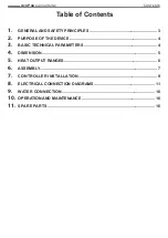 Предварительный просмотр 2 страницы Pakole ACR PRO Operation And Maintenance Documentation