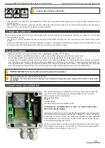 Предварительный просмотр 11 страницы Pakole LLV-400 Instructions For Installation And Servicing