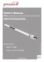 Pakole ZENIT Series User Manual preview
