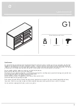 Preview for 1 page of pakoworld G1 Assembly Manual