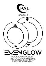 PAL EVENGLOW Installation Manual For Replacement preview