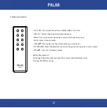 Предварительный просмотр 11 страницы PALAB DAC-M1 User Manual