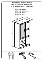 Palace Imports METRO 7101 Assembly Instructions Manual предпросмотр