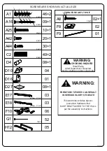 Предварительный просмотр 4 страницы Palace Imports METRO 7101D Assembly Manual