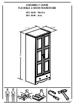 Preview for 2 page of Palace Imports Mocha 5643 Assembly Manual