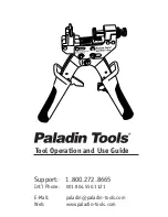 Paladin Tools 1112 AM Operation And Use Manual preview