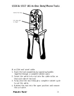 Предварительный просмотр 16 страницы Paladin Tools 1112 AM Operation And Use Manual