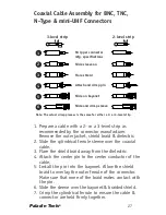 Предварительный просмотр 28 страницы Paladin Tools 1112 AM Operation And Use Manual