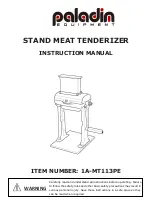 Preview for 1 page of paladin 1A-MT113PE Instruction Manual