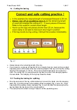 Preview for 25 page of Palax Power 100S Operating Instructions Manual