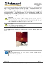 Предварительный просмотр 27 страницы PALAZZANI RAGNO TSJ 30.1 Operation And Safety Manual