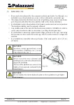 Предварительный просмотр 35 страницы PALAZZANI RAGNO TSJ 30.1 Operation And Safety Manual