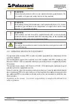 Предварительный просмотр 45 страницы PALAZZANI RAGNO TSJ 30.1 Operation And Safety Manual