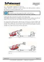 Предварительный просмотр 49 страницы PALAZZANI RAGNO TSJ 30.1 Operation And Safety Manual