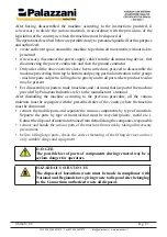 Предварительный просмотр 125 страницы PALAZZANI RAGNO TSJ 30.1 Operation And Safety Manual