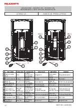 Предварительный просмотр 10 страницы Palazzetti 805803000-894435040 Description / Cleaning / Technical Data