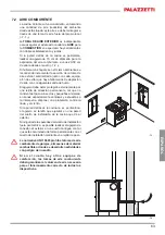 Preview for 63 page of Palazzetti ALBA 3.5 Installation, User And Maintenance Manual