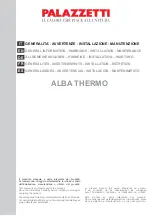 Предварительный просмотр 1 страницы Palazzetti ALBA THERMO Manual