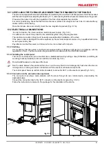 Preview for 31 page of Palazzetti ARIA NT DX General Information - Warnings - Installation - Maintenance