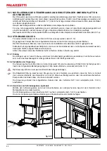 Preview for 48 page of Palazzetti ARIA NT DX General Information - Warnings - Installation - Maintenance