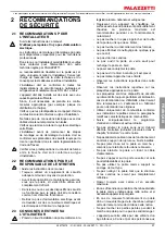 Предварительный просмотр 57 страницы Palazzetti ARIA NT DX General Information - Warnings - Installation - Maintenance