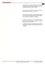 Preview for 2 page of Palazzetti Diana Instructions For Use And Maintenance Manual