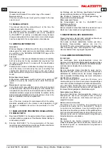 Предварительный просмотр 9 страницы Palazzetti Diana Instructions For Use And Maintenance Manual