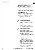 Preview for 12 page of Palazzetti Diana Instructions For Use And Maintenance Manual