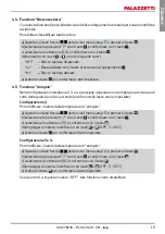 Preview for 15 page of Palazzetti EASYTOUCH Use And Function