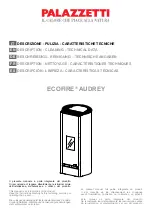 Preview for 1 page of Palazzetti ECOFIRE AUDREY Product Description Instructional Manual