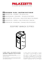 Palazzetti ECOFIRE BIANCA 12 PRO3 Description / Cleaning / Technical Data preview