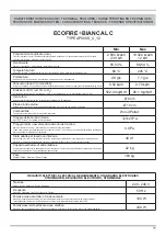 Preview for 11 page of Palazzetti ECOFIRE BIANCA LC Description / Cleaning / Technical Data